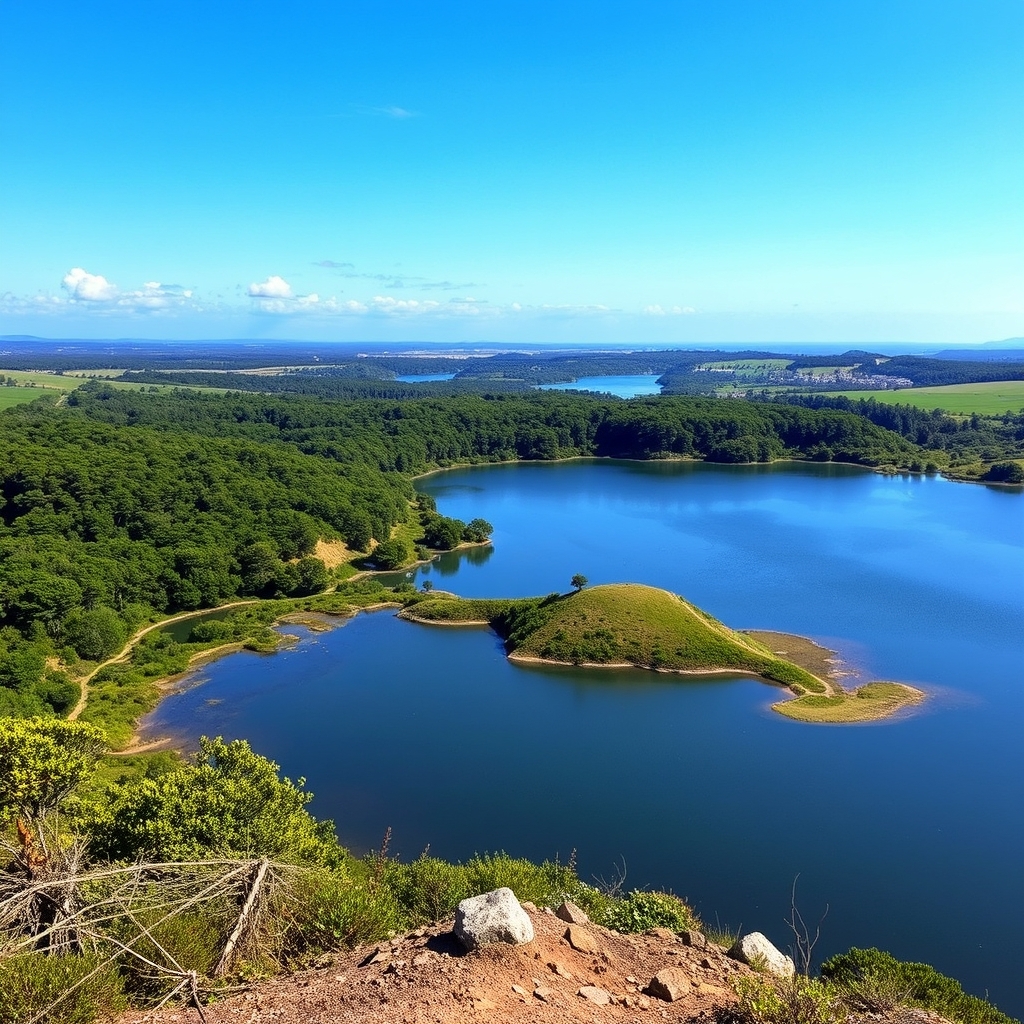 Ruta das Lagoas de Sobrado: lagoas, humidais, Sobrado dos Monxes