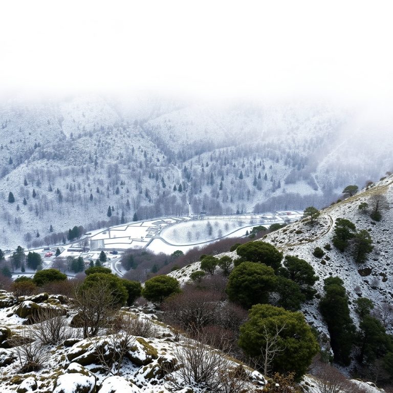 Escapada a la aldea de O Cebreiro en invierno con nieve