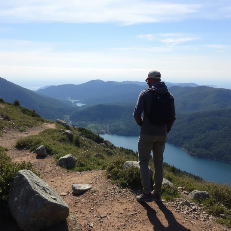 Senderismo en la sierra de Montemayor: ruta de la Lagoa