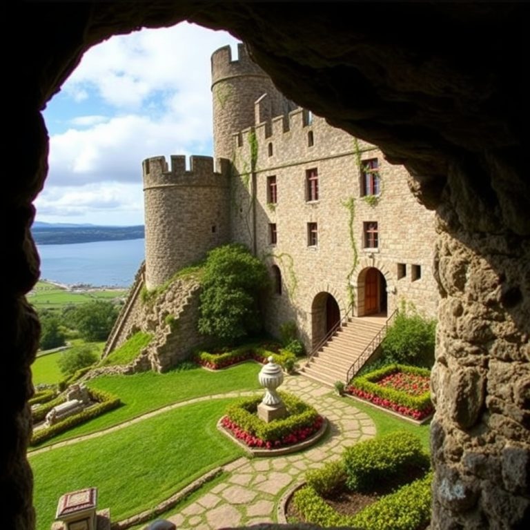 Escapada al castillo de Soutomaior con jardines