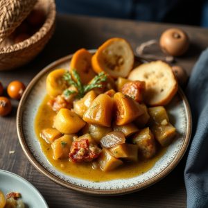Receita de callos con garavanzos ao estilo de Ourense