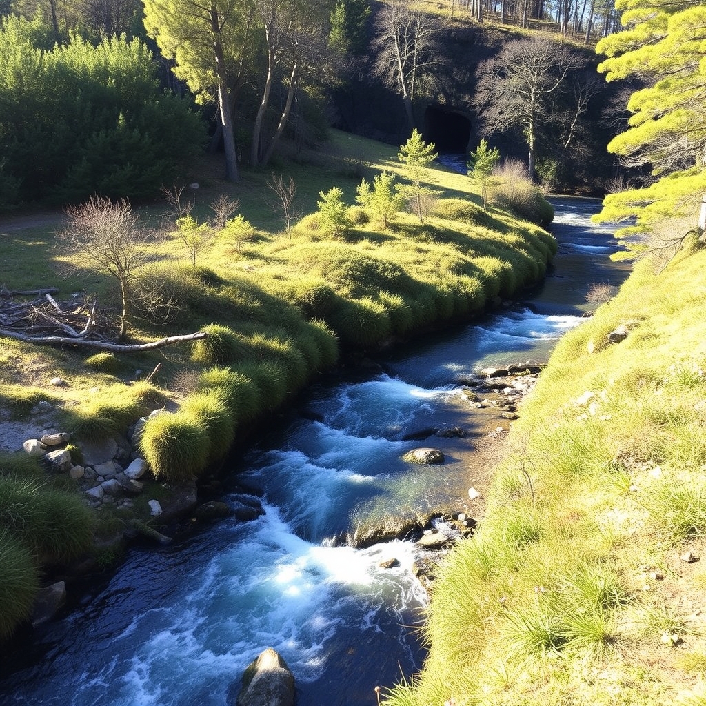 Ruta das Fervenzas do Río Xallas: fervenzas, río, Xallas, Ezaro