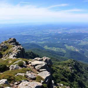 Ascensión ao Pico do Oribio: cumio, views, Quiroga, Ribeira Sacra