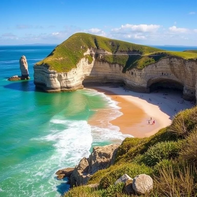 Descubre la playa de las Catedrales en marea baja