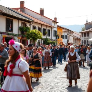 Fiestas patronales de los pueblos costeros gallegos