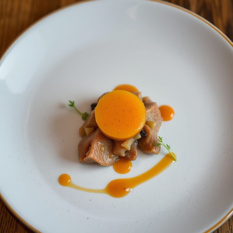 Receita de raxo con patacas e pemento de Padrón