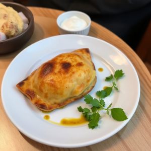 Receita de empanada de atún con pemento e tomate