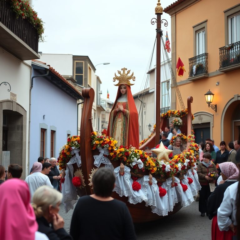 Romería de Nosa Señora da Barca de Muxía: peregrinación na Costa da Morte