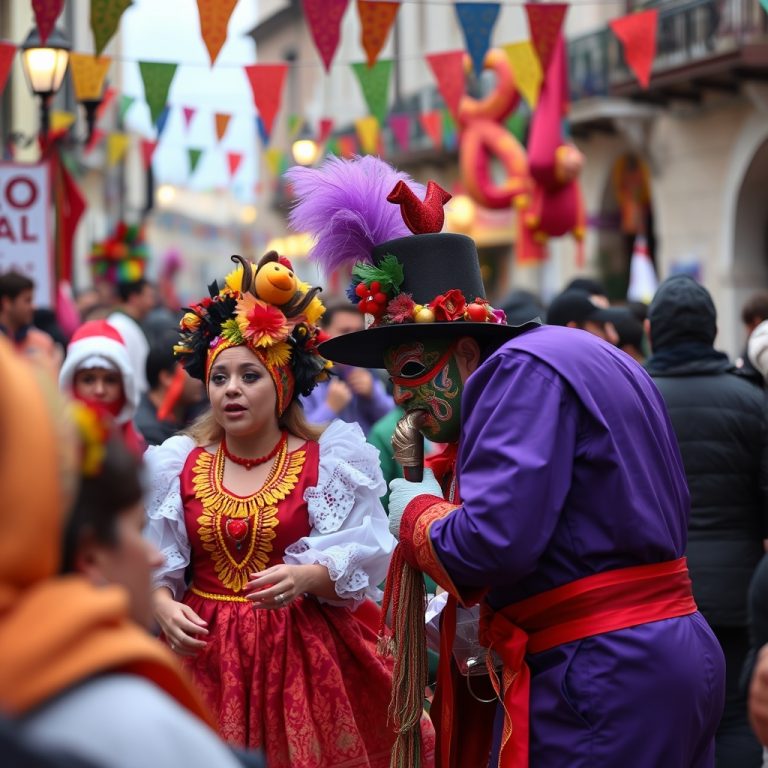 Carnaval de Ribadeo: entroido con charangas e disfraces