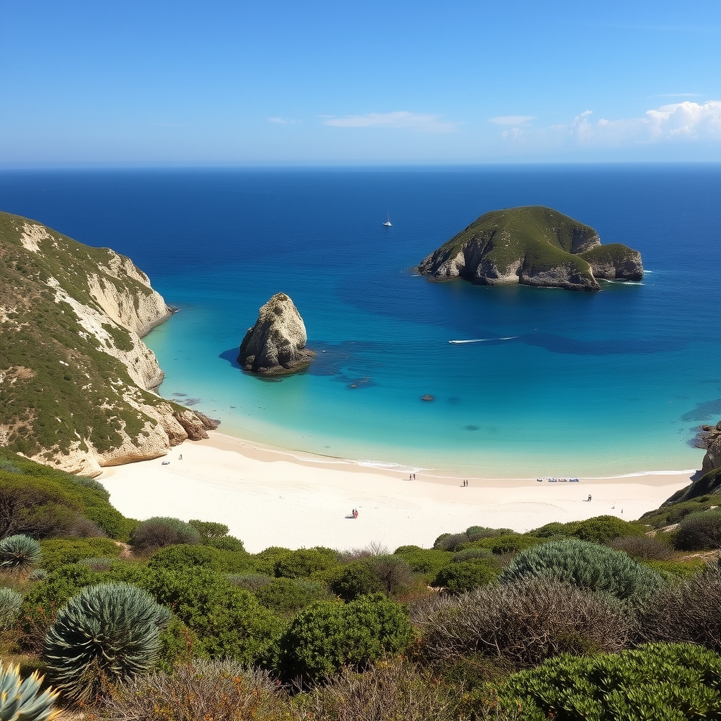 Descubre la playa de Rodas en las Islas Cíes: arena blanca y aguas turquesas