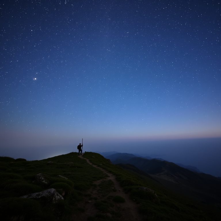 Senderismo nocturno en la sierra do Courel: Camiño das Estrelas