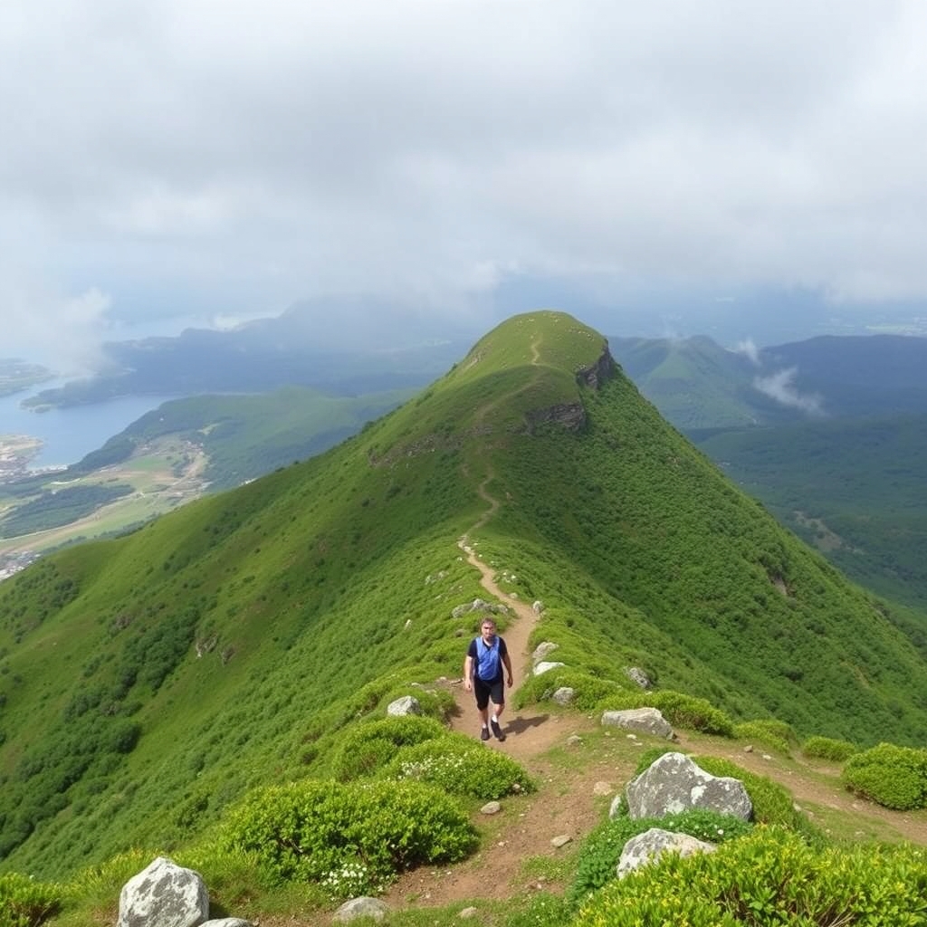 Ascensión ao Pico do Lago, Manzaneda