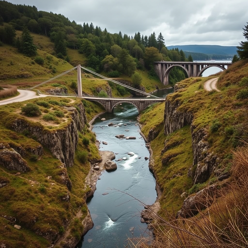 Camiño dos Muíños do Río Tronceda, As Pontes
