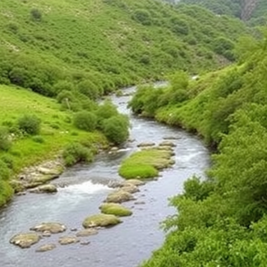 Sendeiro da Fervenza do Río de Lamas, Lamas 1 Sendeiro da Fervenza do Río de Lamas, Lamas