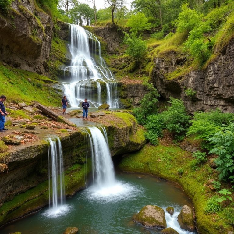 Ruta de las cascadas del río Cenza (Montederramo)