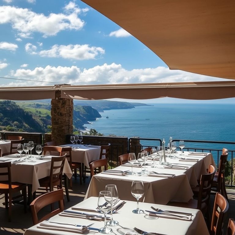 Restaurantes con vistas en la Costa da Morte