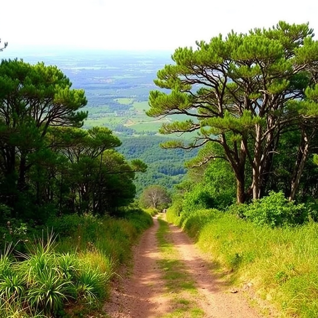 Camiño da Serra do Suído: entre bosques y miradores en Pontevedra