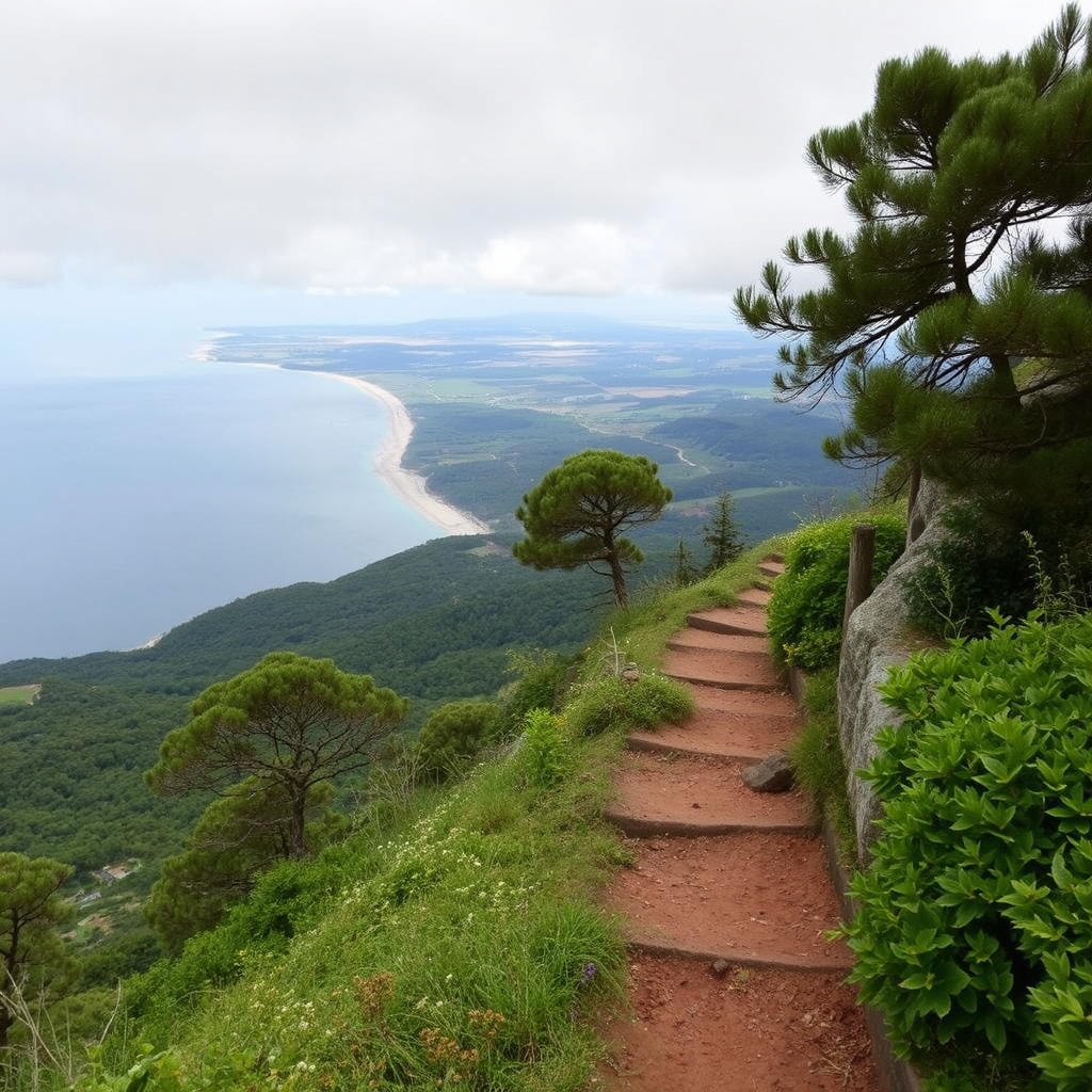 Ruta do Monte Aloia: senderismo con vistas a Portugal en Tui