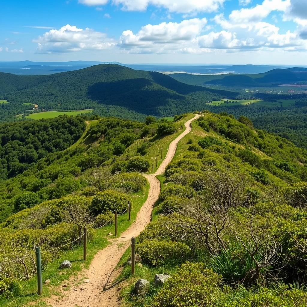 Sendeiro da Serra do Candán: rutas entre aldeas y bosques en Forcarei