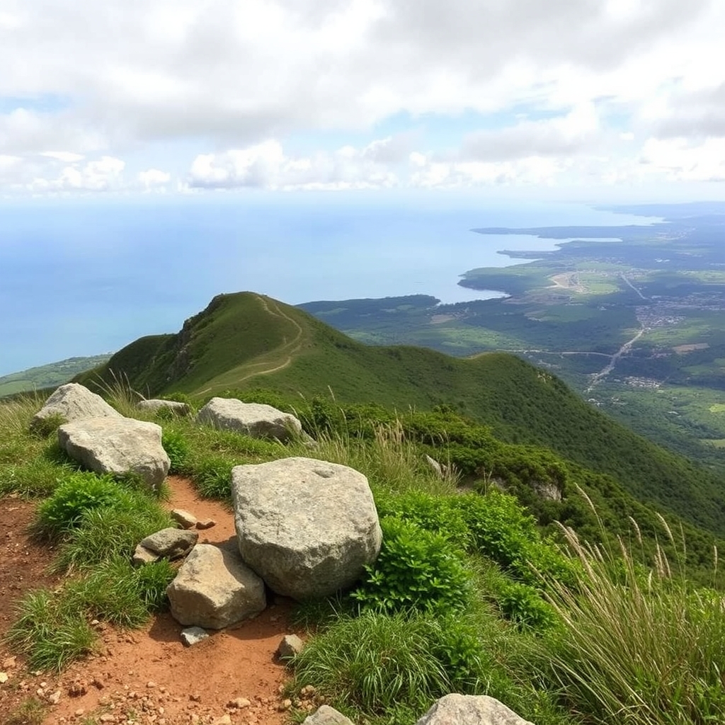 Travesía do Monte Aloia: historia romana y vistas a Portugal en Tui