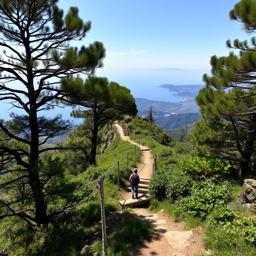 Travesía do Monte Facho: senderismo con vistas al santuario en Donón