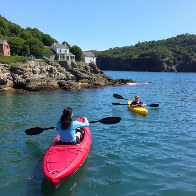 actividades acuáticas en Galicia: kayak, paddle surf y más