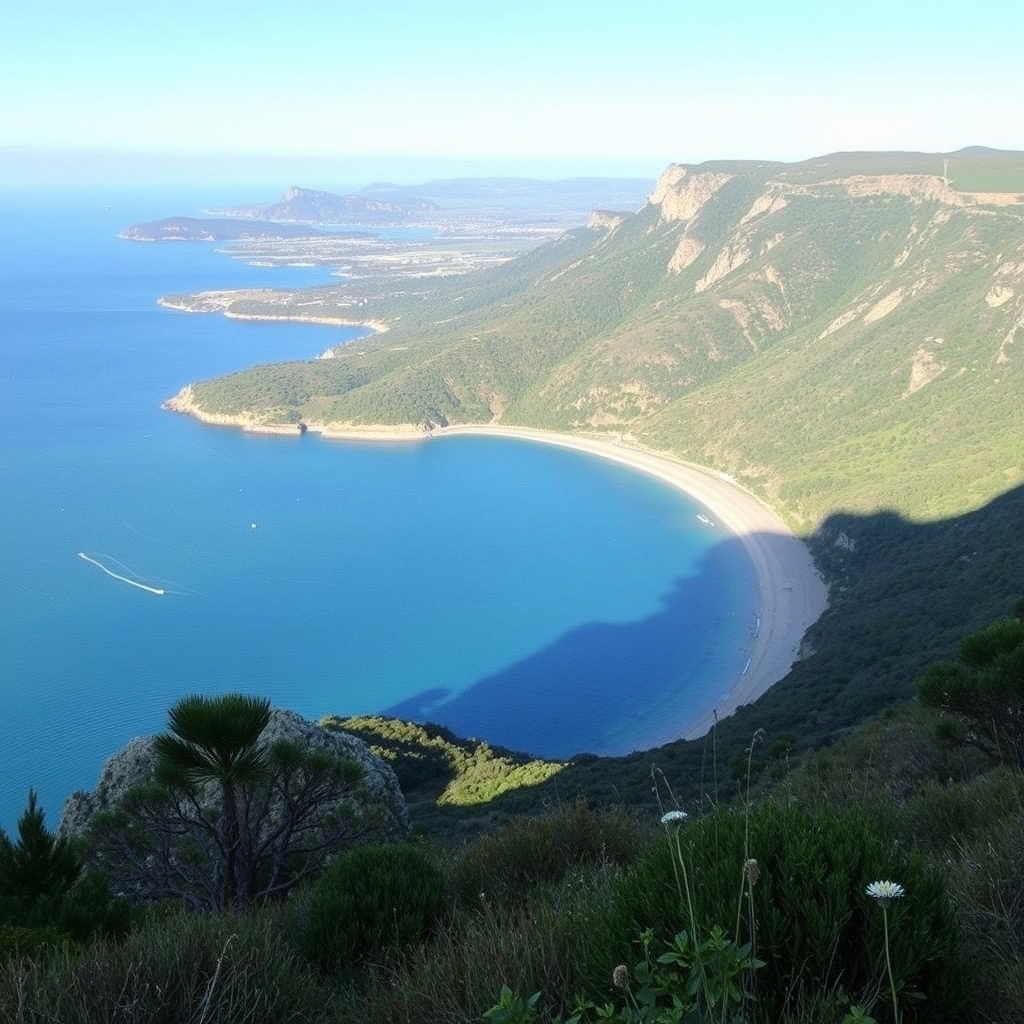 Travesía do Monte da Madalena: vistas al mar y a la ría en Cangas
