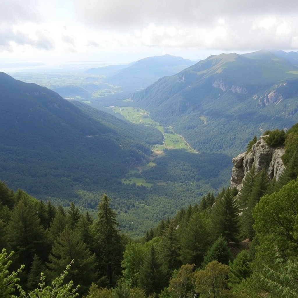 Travesía do Monte da Pena: rutas entre bosques y miradores en Val do Dubra