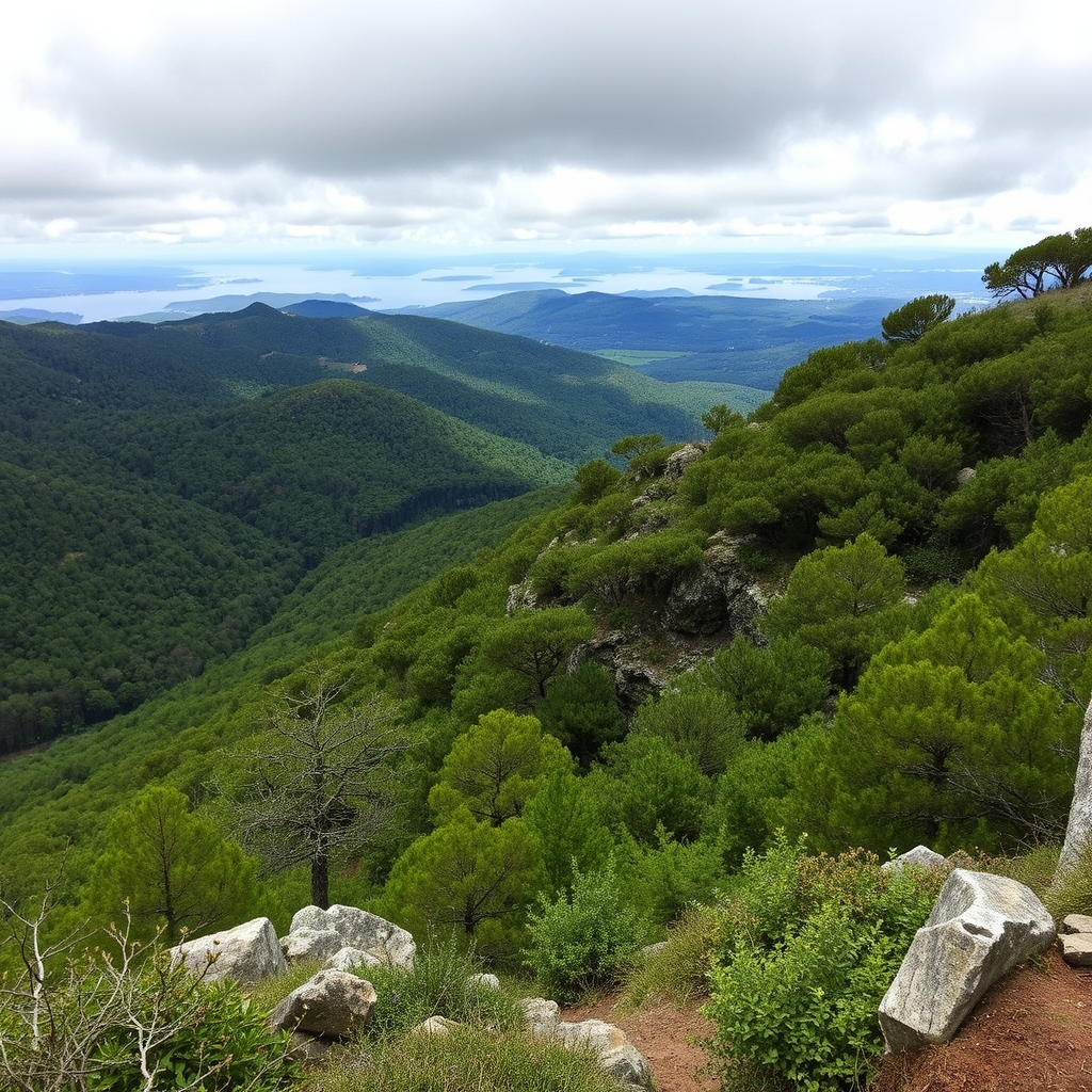 Camiño da Serra do Burgo: rutas entre bosques y miradores en Ourense