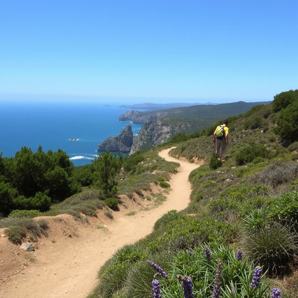 Senderismo en la Costa da Guía: playas y acantilados en Burela