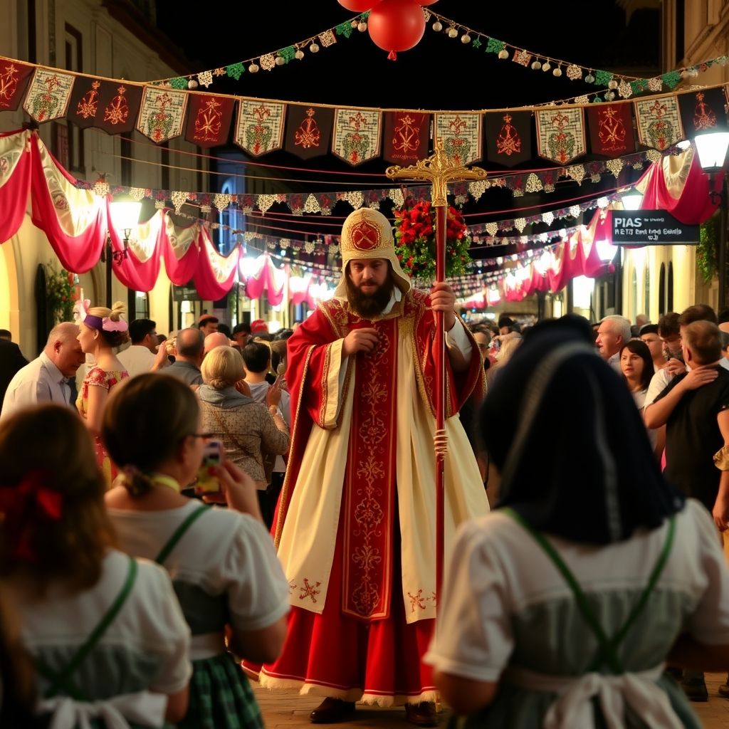 Romería de San Xoán de Riobó en Forcarei