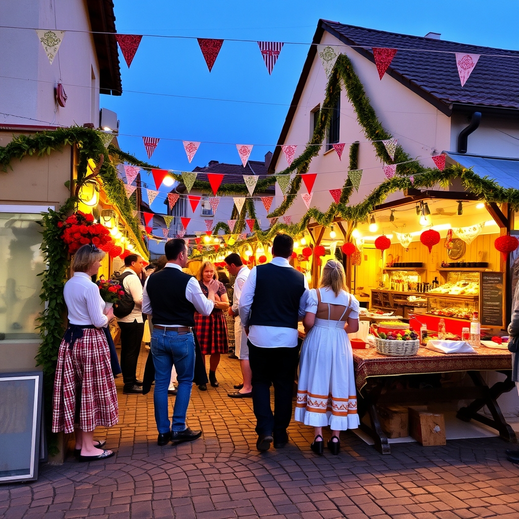 Feira do Viño de Ribeiro en Ribadavia en outubro