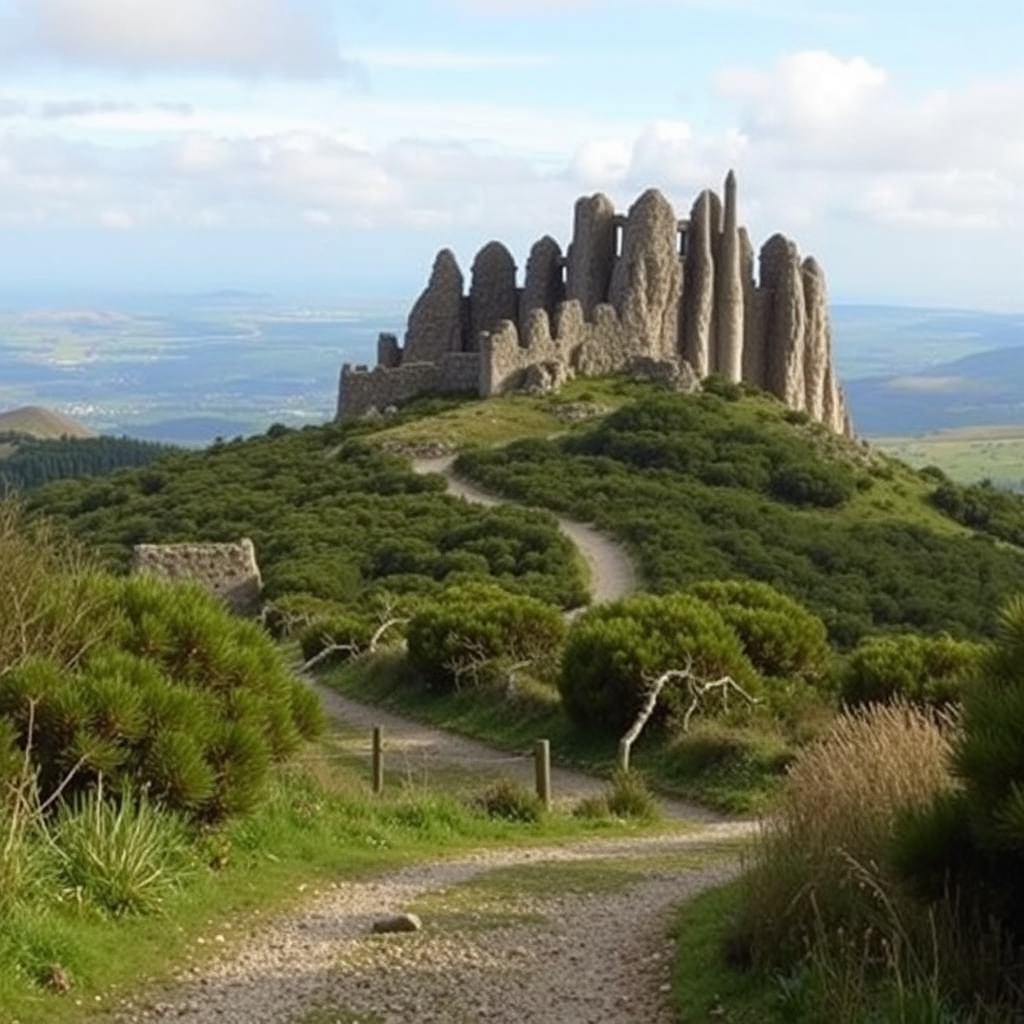 Ruta do Camiño Real de Santiago por O Cebreiro: historia y paisaxes galegas
