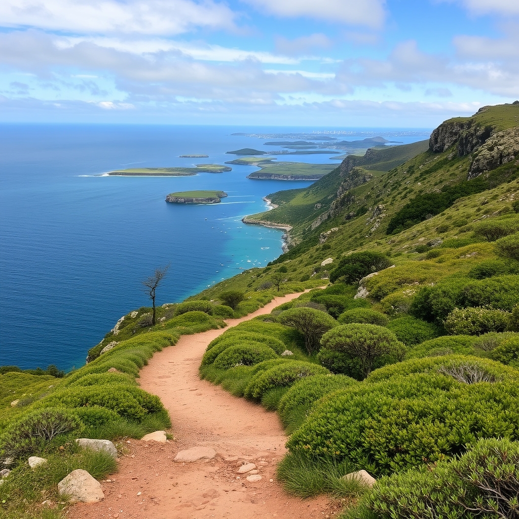 Ruta dos Miradoiros de Rías Baixas: vistas ao mar e illas desde Sanxenxo
