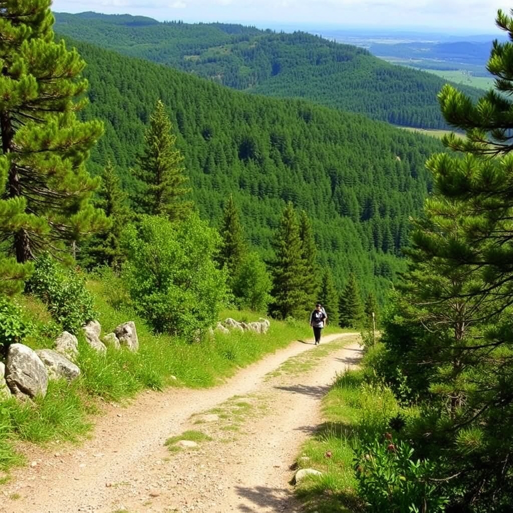 Explora o Camiño da Serra do Burgo: rutas entre bosques e miradoiros en Ourense