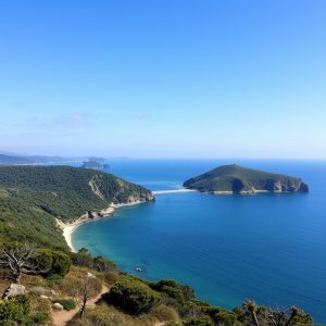 Senderismo en as Illas Cíes: praias de area branca e vistas ao océano