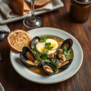 **Receta de caldo gallego con almejas: la sopa de marisco más reconfortante**