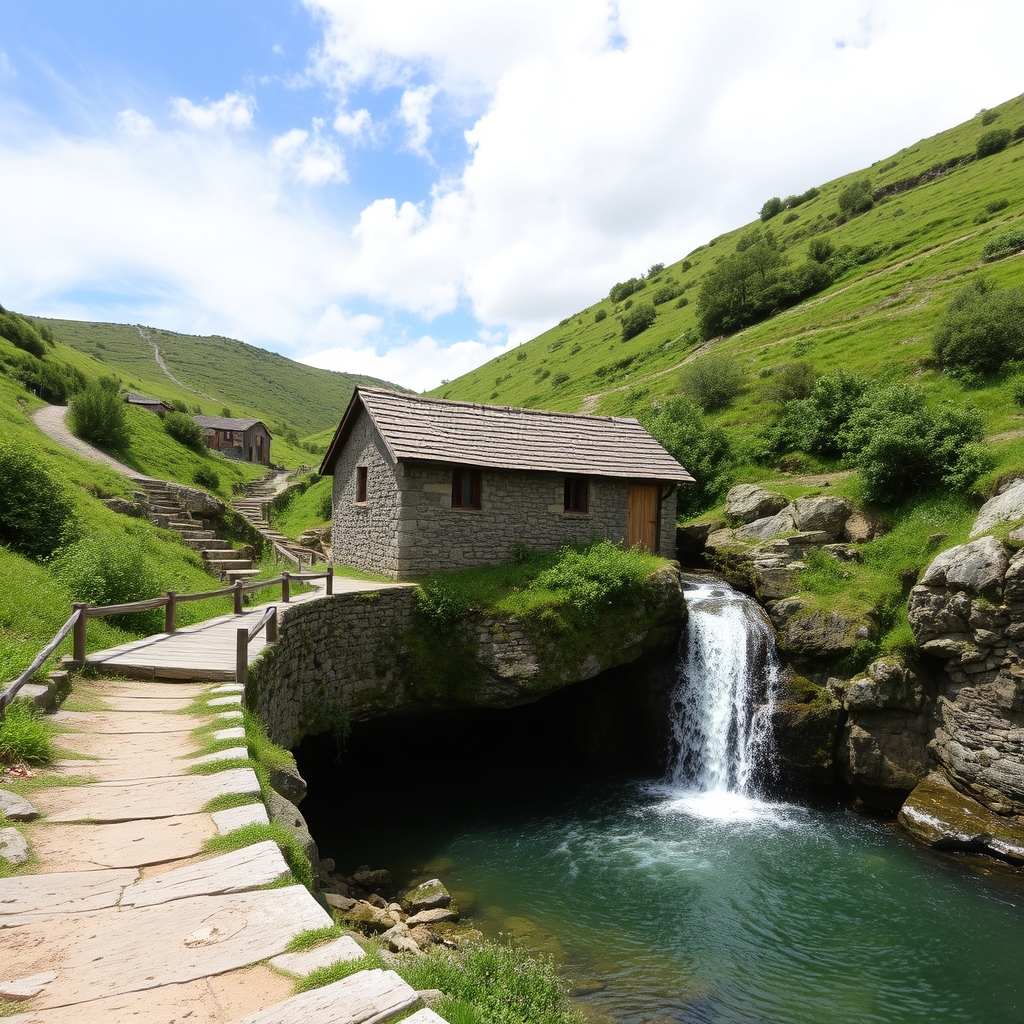 Camiño dos Molinos de Río Mazo: historia y aguas cristalinas en As Pontes