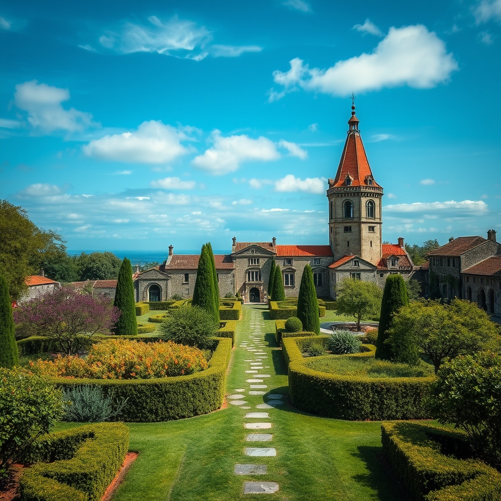 Ruta de los pazos gallegos: arquitectura y jardines históricos