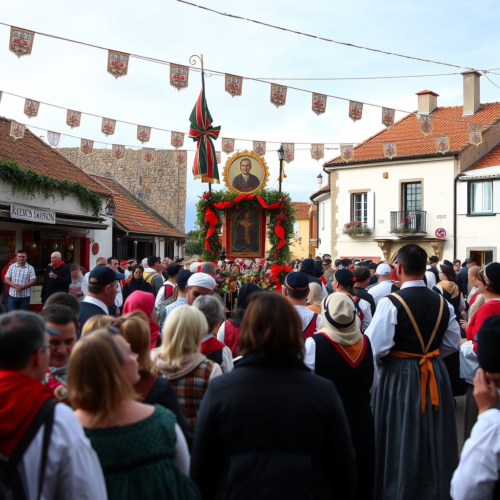 Romería de San Campio de Anca en Teo
