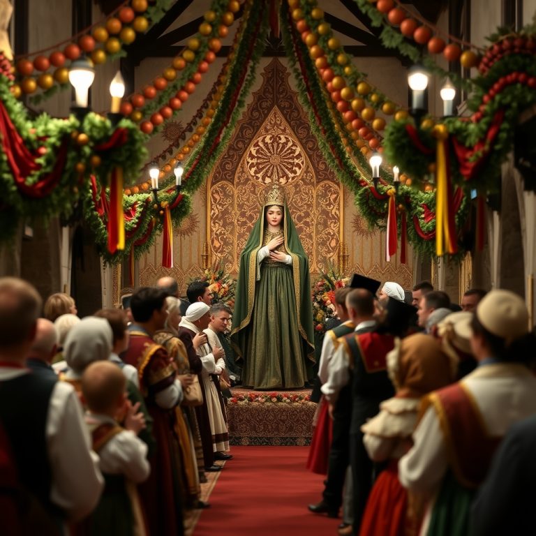 Romería da Virxe de Covadonga en Ortigueira
