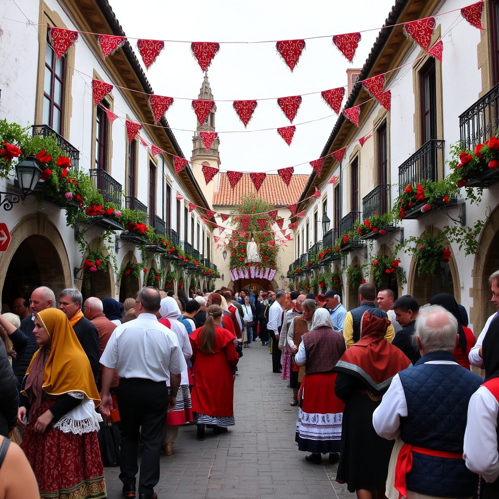Romería da Virxe do Camiño en Palas de Rei