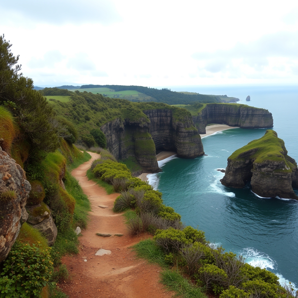 Ruta dos Cantís de Ribadeo a A Veiga: acantilados e praias salvaxes