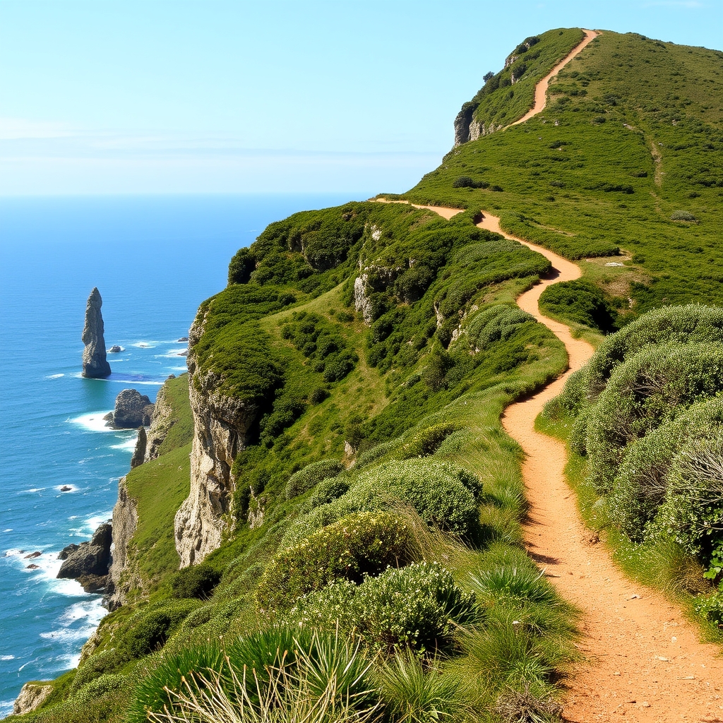 Camiño dos Faros de Cabo Vilán a Muxía: ruta costeira con vistas ao mar