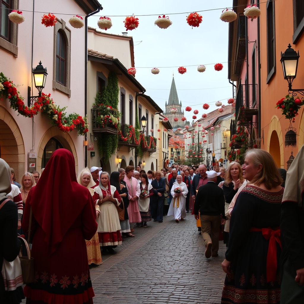 Romería da Virxe de O Cebreiro