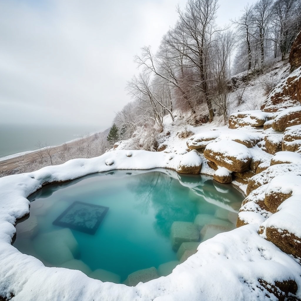planes para disfrutar del turismo de invierno en Galicia: termas y paisajes nevados