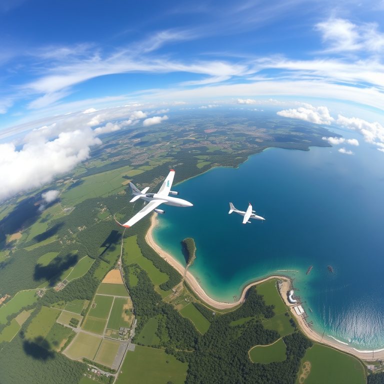 Planes para disfrutar del turismo de parapente en Galicia: vistas desde el cielo