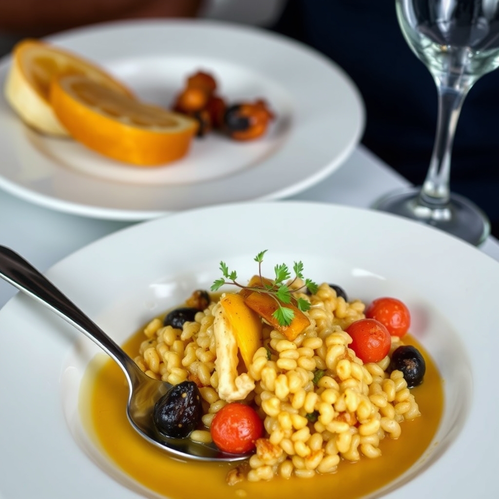 **Receta de arroz caldoso con marisco: el plato estrella de las Rías Baixas