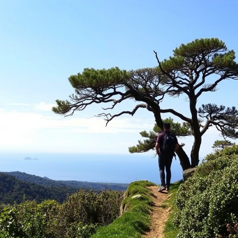 Travesía da Serra do Barbanza: vistas ao mar e bosques en Ribeira