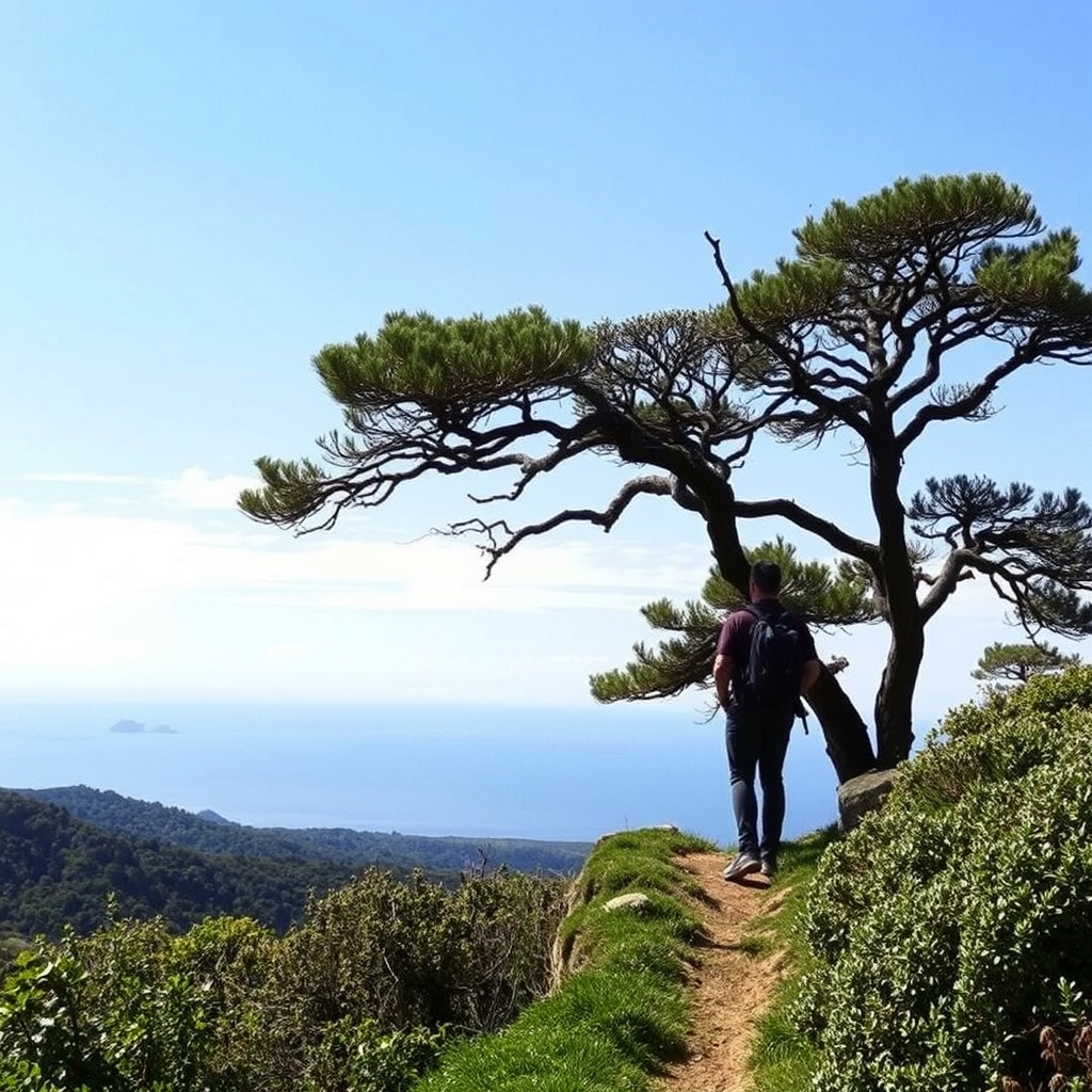 Travesía da Serra do Barbanza: vistas ao mar e bosques en Ribeira